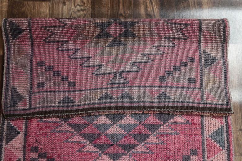 Vintage Runner Pink Rug