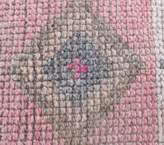 Vintage Pink Runner Rug - Thumbnail