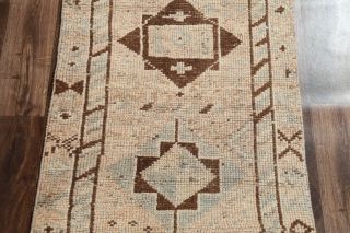 Vintage Multicolor Runner Rug - Thumbnail