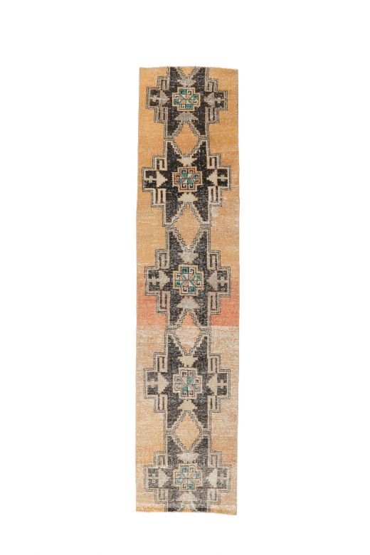 Oushak Vintage Runner Rug