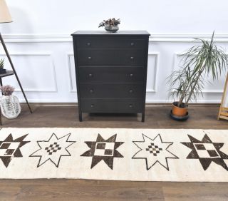 Oushak Vintage Runner Rug - Thumbnail