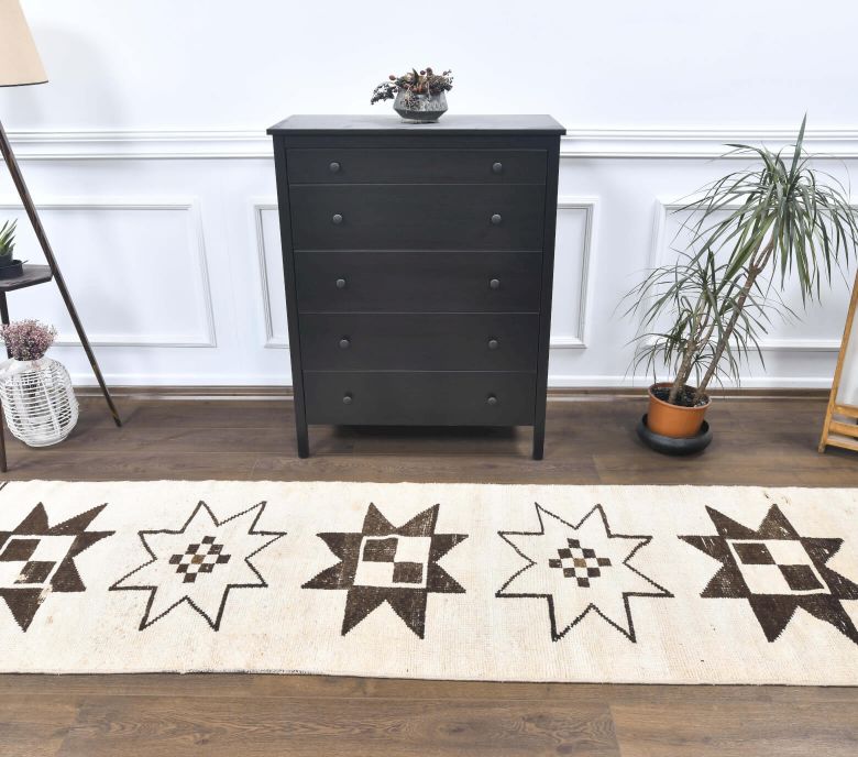 Oushak Vintage Runner Rug