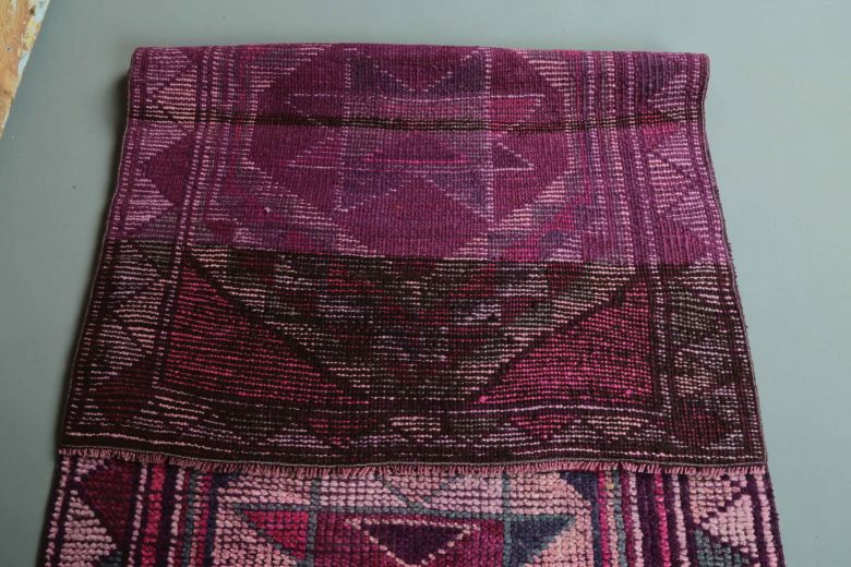 Vintage Pink Runner Rug