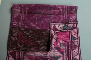 Vintage Pink Runner Rug - Thumbnail