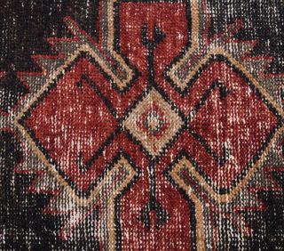 Vintage Red Runner Rug - Thumbnail