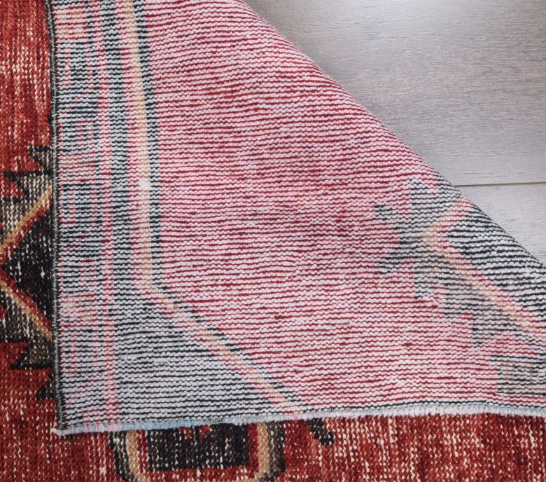 Vintage Red Runner Rug