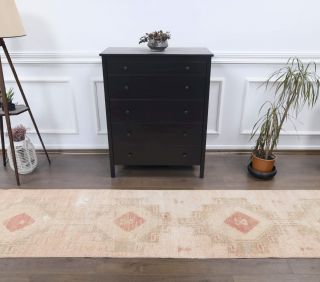 Traditional Vintage Runner Rug - Thumbnail