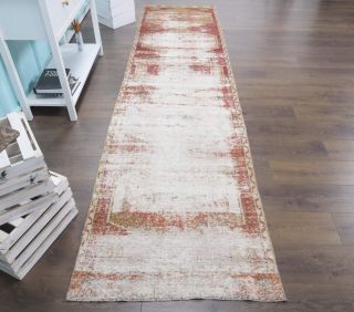 Distressed Vintage Runner Rug - Thumbnail