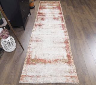 Distressed Vintage Runner Rug - Thumbnail