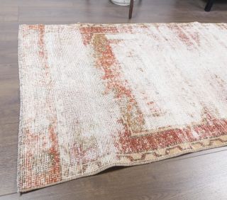 Distressed Vintage Runner Rug - Thumbnail