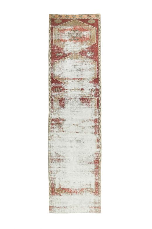 Distressed Vintage Runner Rug