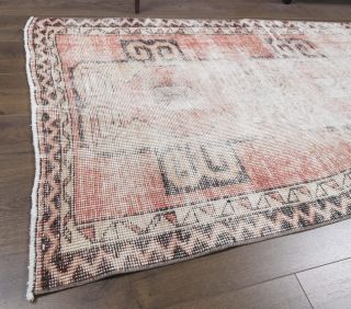 Vintage Pink Runner Rug - Thumbnail