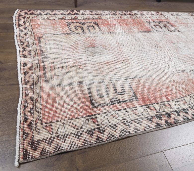 Vintage Pink Runner Rug