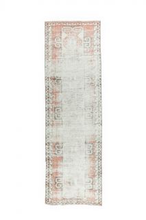 Vintage Pink Runner Rug - Thumbnail