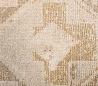 Vintage Beige Runner Rug - Thumbnail