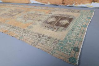 Vintage Orange Runner Rug - Thumbnail