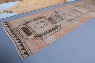 Vintage Orange Runner Rug - Thumbnail