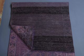 Vintage Purple Runner Rug - Thumbnail