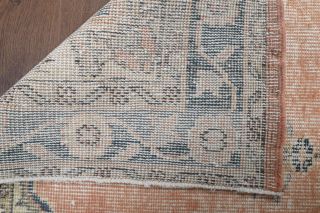 Vintage Pastel Colored Runner Rug - Thumbnail