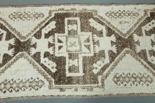 Vintage Turkish Runner Rug - Thumbnail