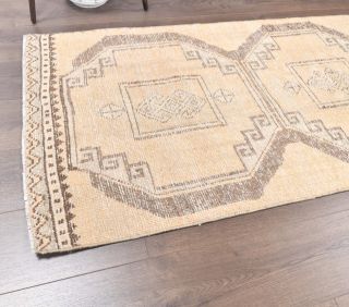 Vintage Turkish Runner Rug - Thumbnail