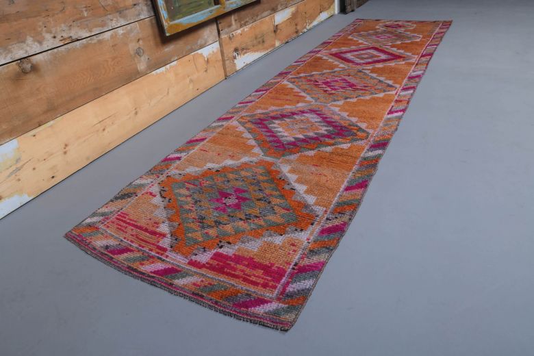 Vintage Herki Runner Rug