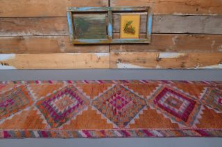 Vintage Herki Runner Rug - Thumbnail