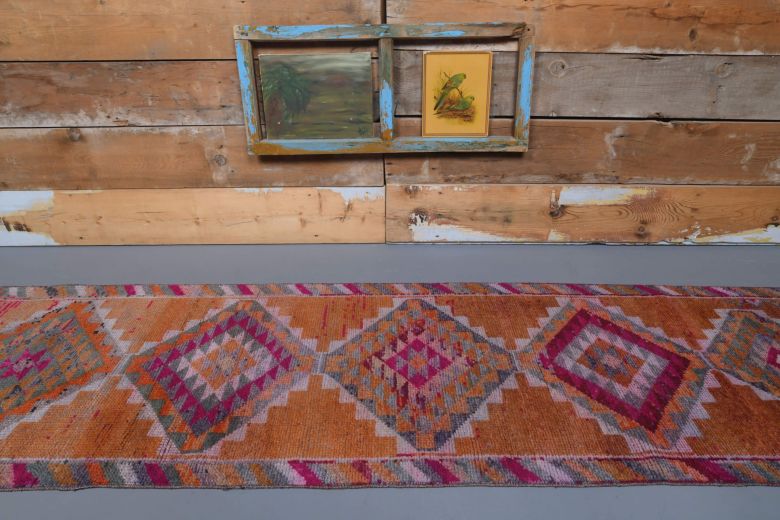 Vintage Herki Runner Rug