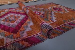 Vintage Herki Runner Rug - Thumbnail