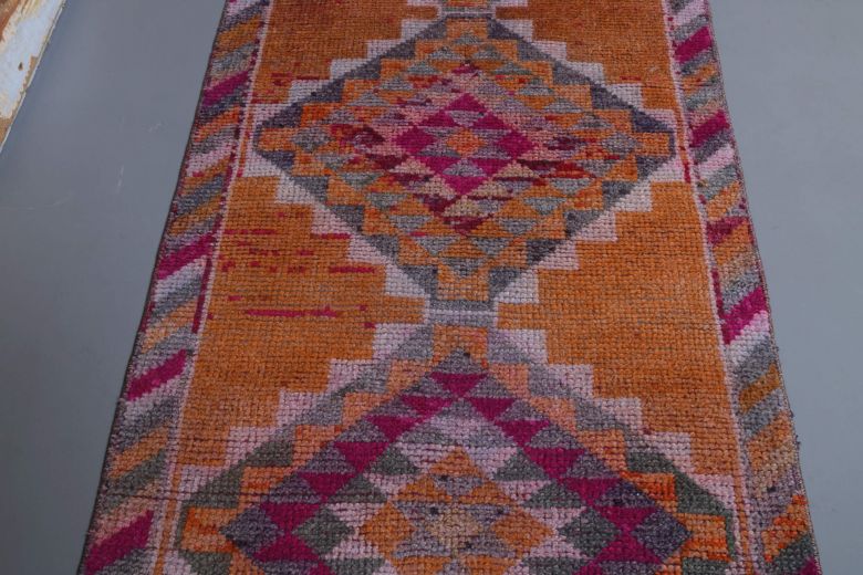 Vintage Herki Runner Rug