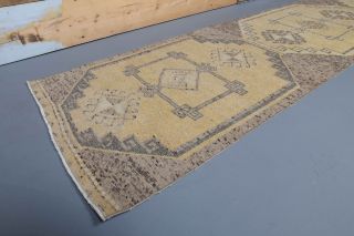 Oushak Vintage Runner Rug - Thumbnail