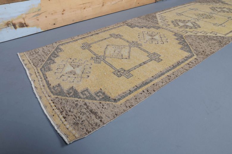 Oushak Vintage Runner Rug