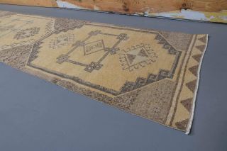 Oushak Vintage Runner Rug - Thumbnail