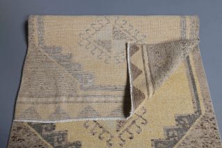 Oushak Vintage Runner Rug - Thumbnail