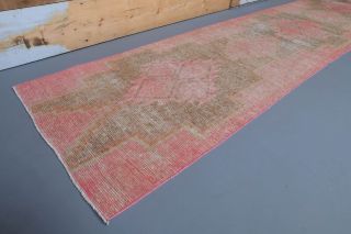 Turkish Vintage Runner Rug - Thumbnail