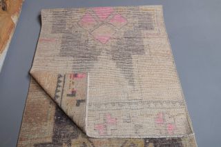 Handwoven Vintage Runner Rug - Thumbnail