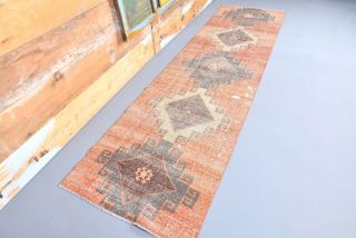 Handmade Vintage Runner Rug - Thumbnail