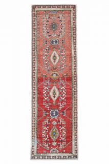 Vintage Anatolian Runner Rug - 29429 - Thumbnail