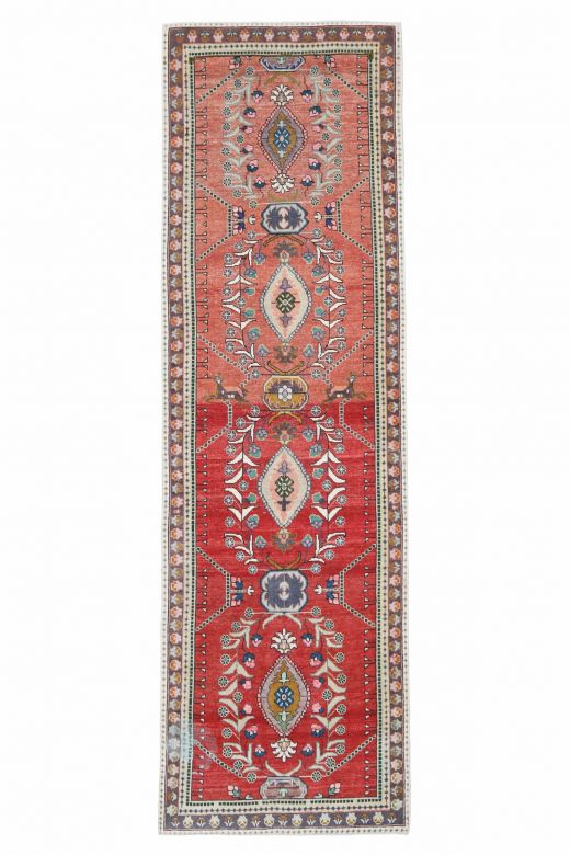 Vintage Anatolian Runner Rug - 29429