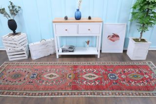 Vintage Anatolian Runner Rug - 29429 - Thumbnail