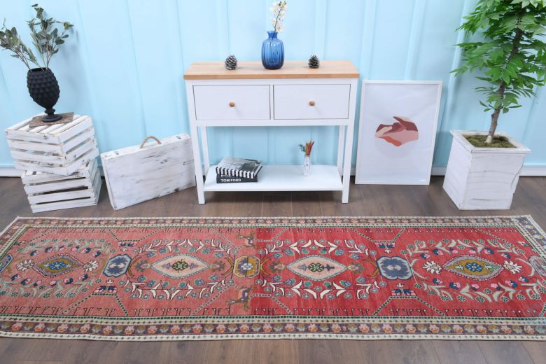 Vintage Anatolian Runner Rug - 29429