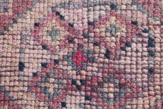 Vintage Pink Runner Rug - Thumbnail