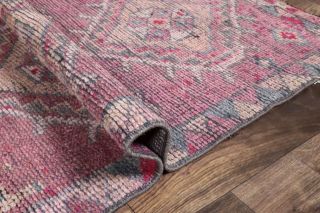 Vintage Pink Runner Rug - Thumbnail