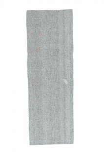 3x11 Vintage Kilim Rug Gray Runner - Thumbnail