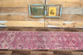 Vintage Herki Runner Rug - Thumbnail