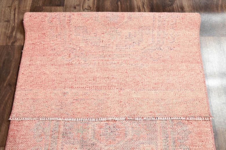 Vintage Pink Runner Rug