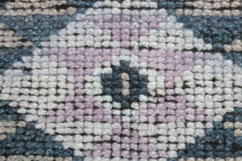 Vintage Purple Runner Rug