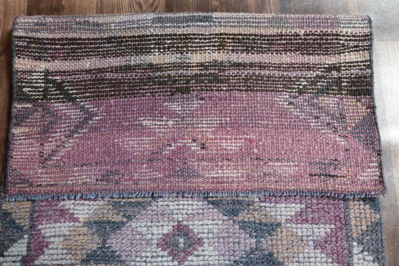 Vintage Purple Runner Rug