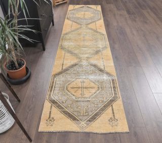 Vintage Orange Runner Rug - Thumbnail