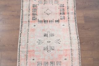 3x11 Wool Antique Runner Rug - Thumbnail